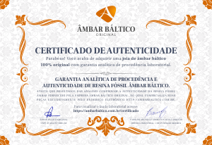 Certificado de Autenticidade com Laudo em Laboratório