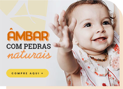 Âmbar com Pedras Naturais - Banner