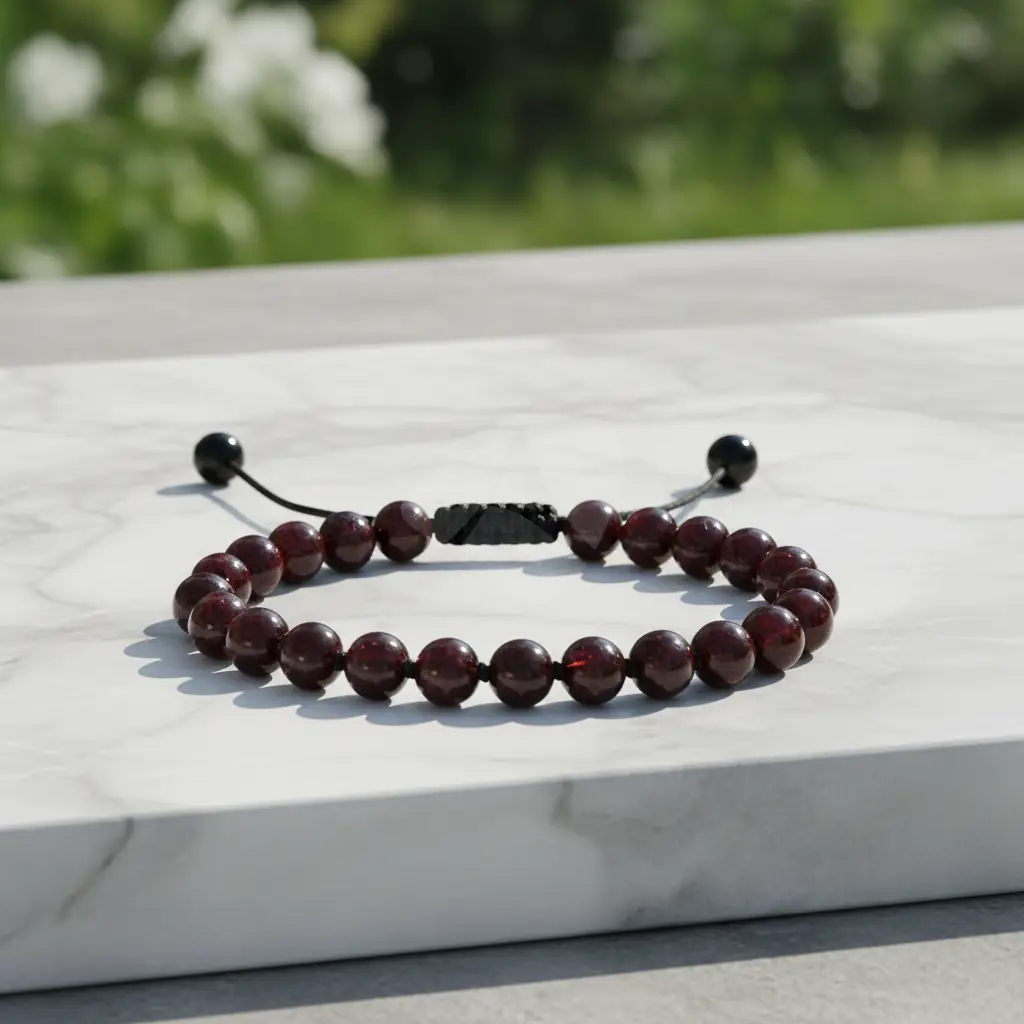 Mini Shambala de âmbar adulto cherry polido ajustável